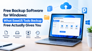 Free Backup Software for Windows: What EaseUS Todo Backup Free Actually Gives You